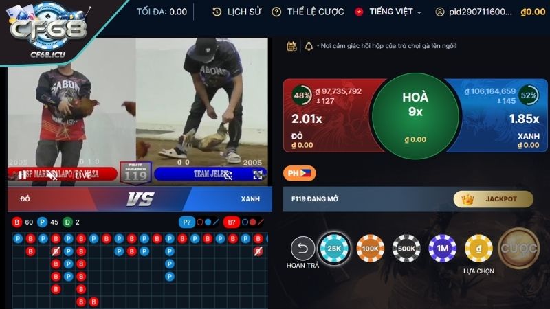da ga he thong Hệ thống Đá Gà phát trực tiếp chuyên nghiệp, chân thực