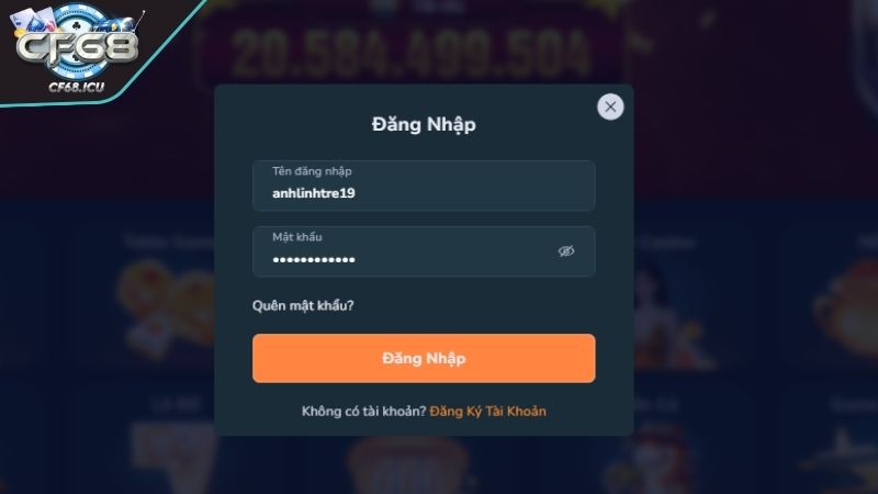 dang nhap cf68 luu y Lưu ý khi đăng nhập CF68 tránh gặp lỗi cơ bản